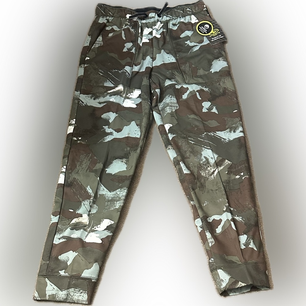 Athletic Works Kids Camo Joggers - Brown and Gray